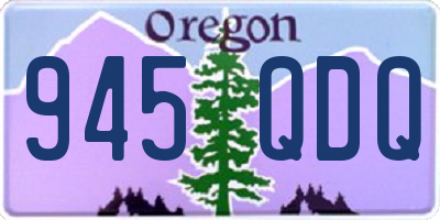 OR license plate 945QDQ