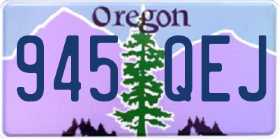OR license plate 945QEJ