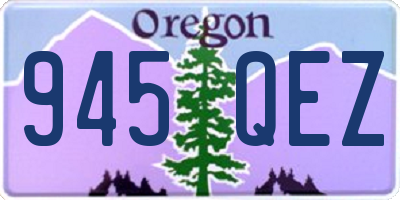 OR license plate 945QEZ