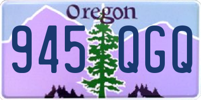 OR license plate 945QGQ