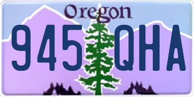 OR license plate 945QHA