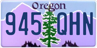 OR license plate 945QHN