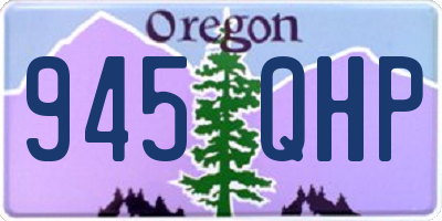OR license plate 945QHP