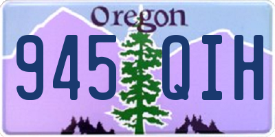 OR license plate 945QIH