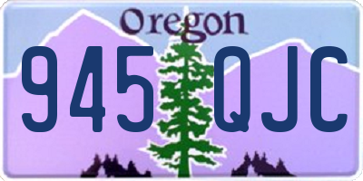 OR license plate 945QJC