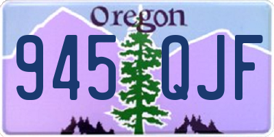 OR license plate 945QJF