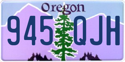 OR license plate 945QJH