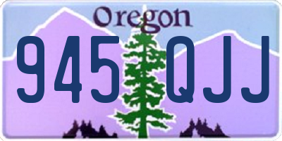 OR license plate 945QJJ