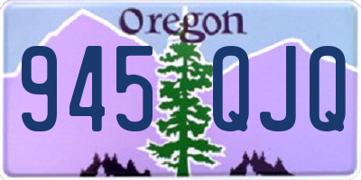 OR license plate 945QJQ