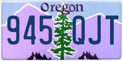 OR license plate 945QJT
