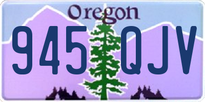 OR license plate 945QJV