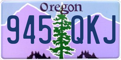 OR license plate 945QKJ