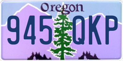 OR license plate 945QKP