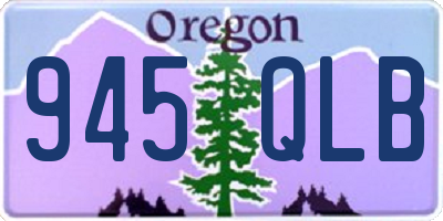 OR license plate 945QLB