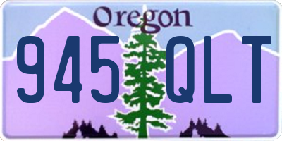 OR license plate 945QLT