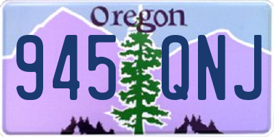 OR license plate 945QNJ
