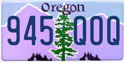 OR license plate 945QOQ