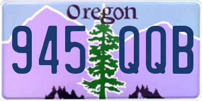 OR license plate 945QQB
