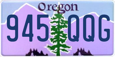OR license plate 945QQG