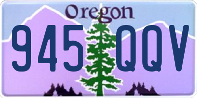 OR license plate 945QQV