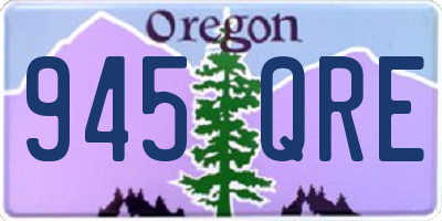 OR license plate 945QRE