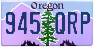 OR license plate 945QRP