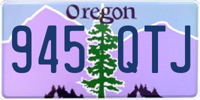 OR license plate 945QTJ