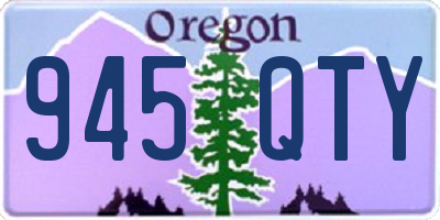 OR license plate 945QTY