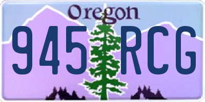 OR license plate 945RCG
