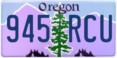 OR license plate 945RCU