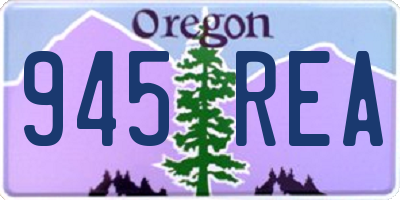 OR license plate 945REA