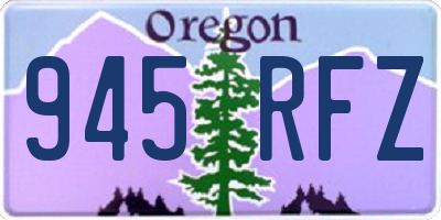 OR license plate 945RFZ