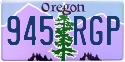 OR license plate 945RGP