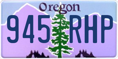 OR license plate 945RHP