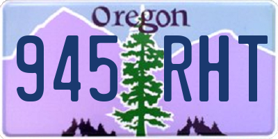OR license plate 945RHT