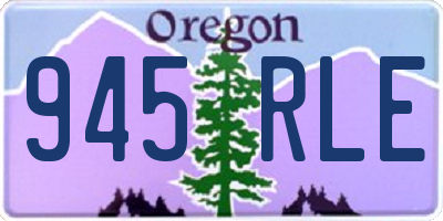 OR license plate 945RLE