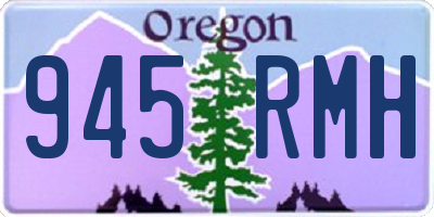 OR license plate 945RMH