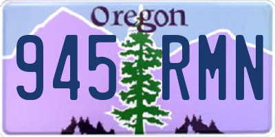 OR license plate 945RMN
