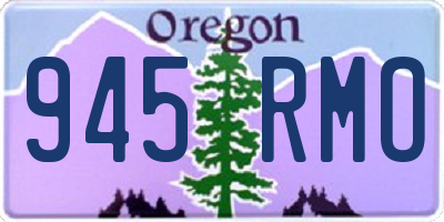 OR license plate 945RMO