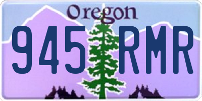 OR license plate 945RMR