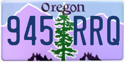 OR license plate 945RRQ