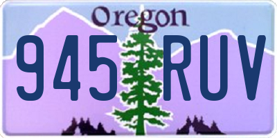 OR license plate 945RUV