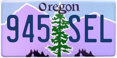 OR license plate 945SEL