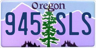 OR license plate 945SLS