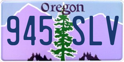 OR license plate 945SLV