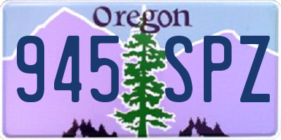 OR license plate 945SPZ