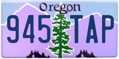 OR license plate 945TAP