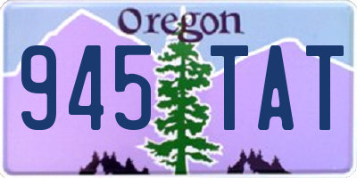 OR license plate 945TAT
