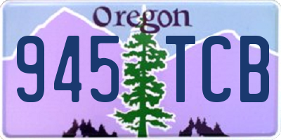 OR license plate 945TCB