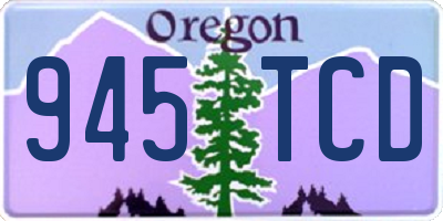 OR license plate 945TCD